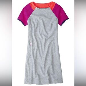 Title Nine Sensitive Stretch Perforated Sleeve athletic dress M